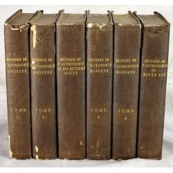 Histoire de l'Astronomie (Six Volumes)